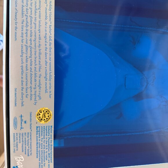 Special Edition 2003 Holiday Visions Barbie, First in series - Picture 2 of 3